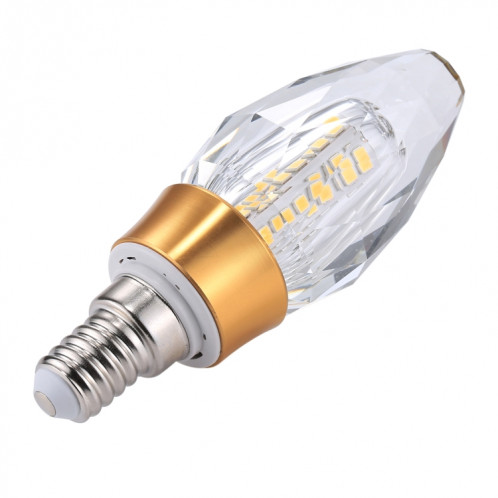 [85-265V] E14 5W Chaud Blanc LED Maïs Lumière, 40 LED SMD 2835 K5 Cristal + Ampoule En Céramique Économie d'Énergie SH06WW1927-08